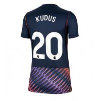 Tottenham Hotspur Mohammed Kudus #20 Vieraspaita Naiset 2026-27 Lyhythihainen